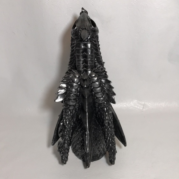DWK 2019 Fire Dragon Head Figure Gun Metal Black Color - Picture 5 of 8